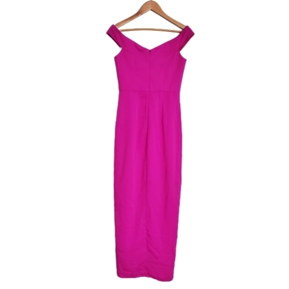 NEW Bariano Australia Rasberry Pink Maxi Dress - Picture 3 of 5